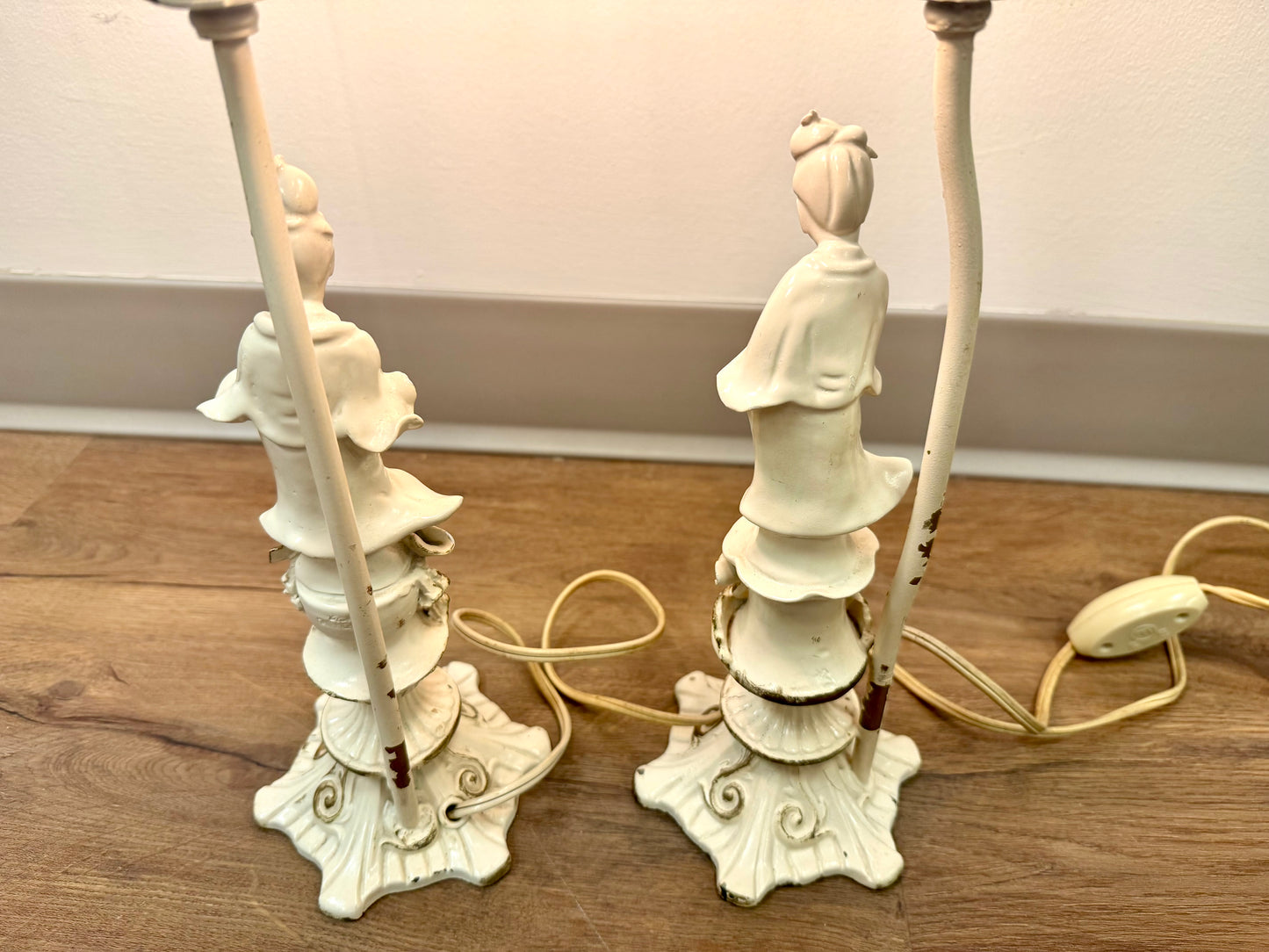 Coordinating Asian Lamp Bases