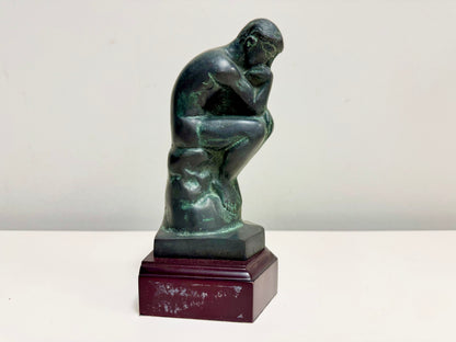 "The Thinker" Metal Statue
