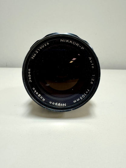 1960s Nikkormat FTN 35mm Film Camera & Lenses Set