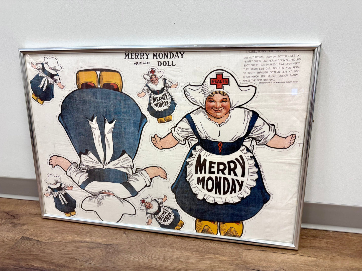 Merry Monday Muslin Doll Art