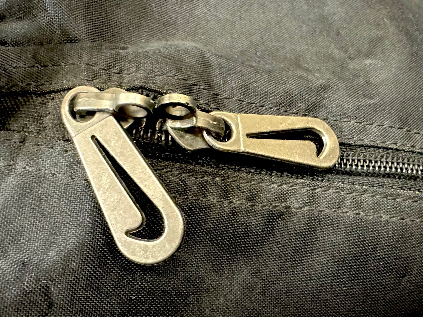 Large Black Nike Sports Duffel Bag