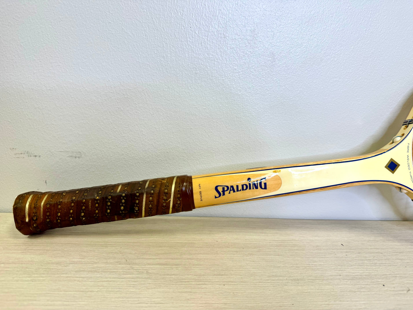 1960s-70s Pancho Gonzales Spalding Tennis Racquet