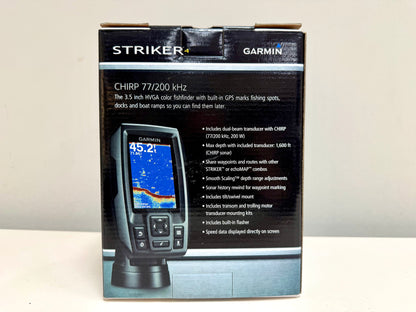 Garmin Striker 4 Chirp Sonar/GPS Fishfinder Combo