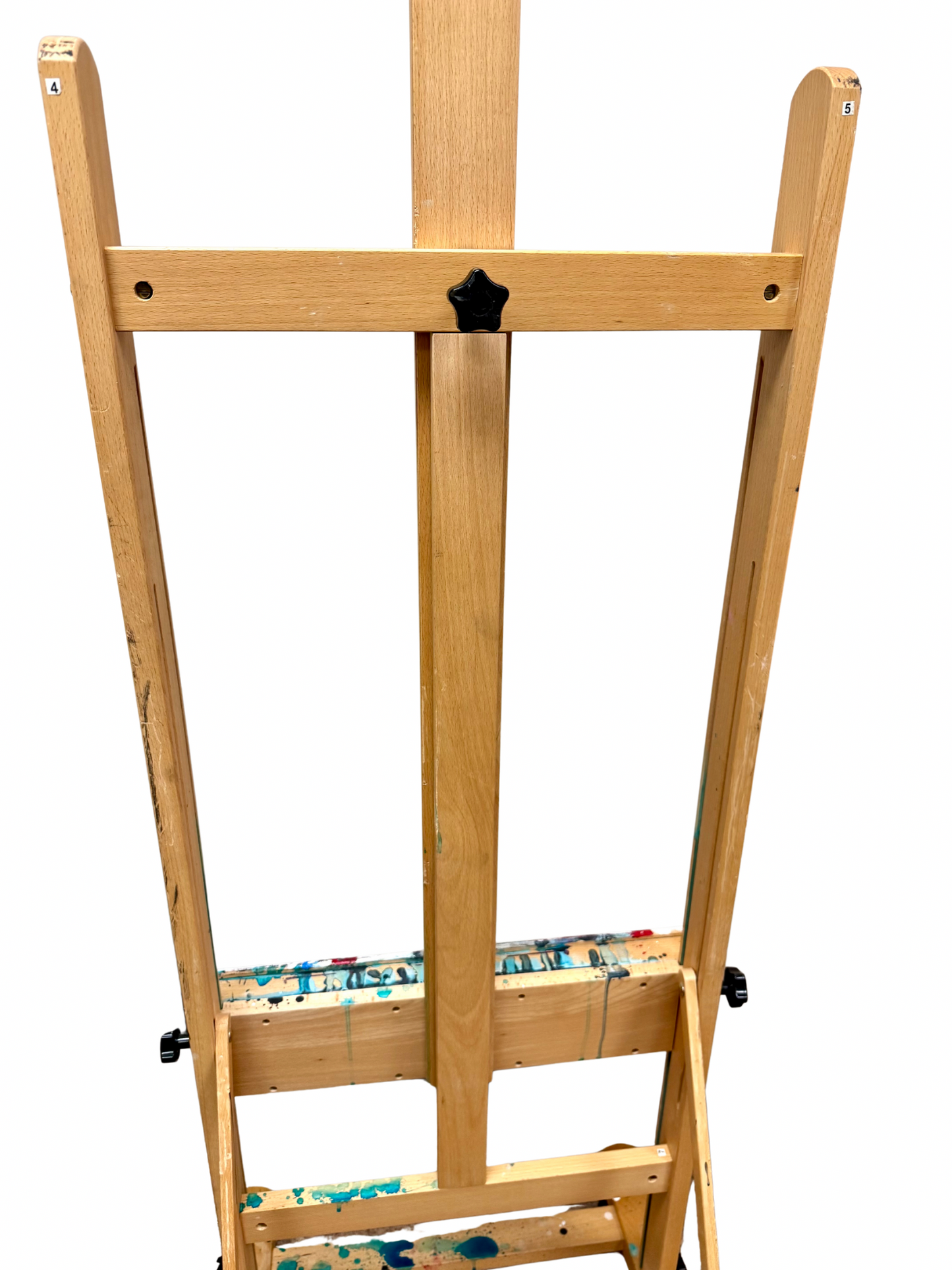 Large Canvas Painting H-Frame Easel