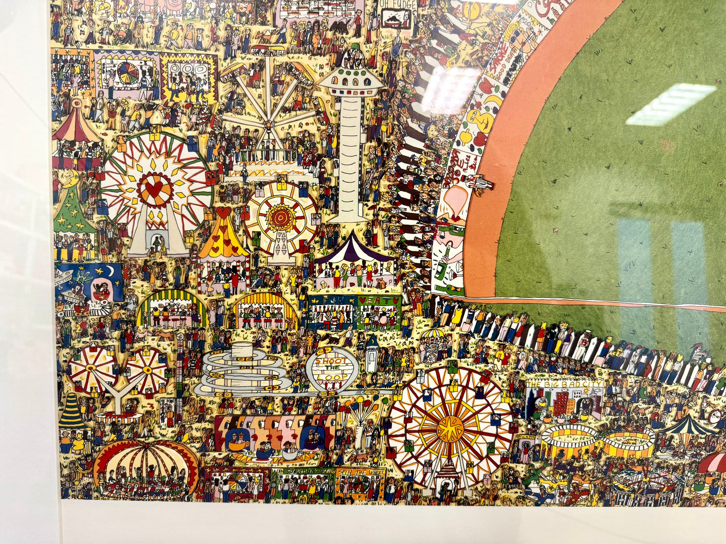 "Take Me Out To The Ball Game" Art Print James Rizzi