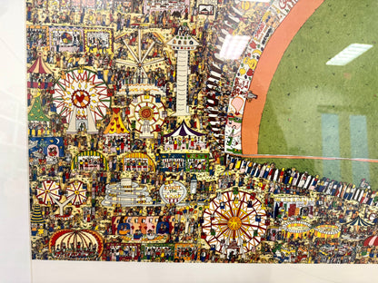 "Take Me Out To The Ball Game" Art Print James Rizzi