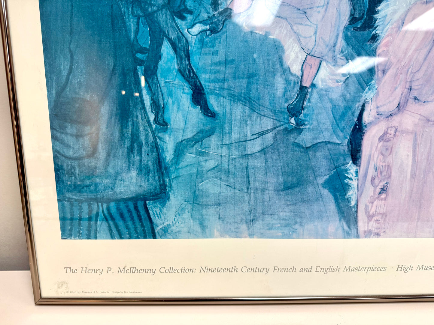 "At the Moulin Rouge: The Dance" (1890) Framed Art Print