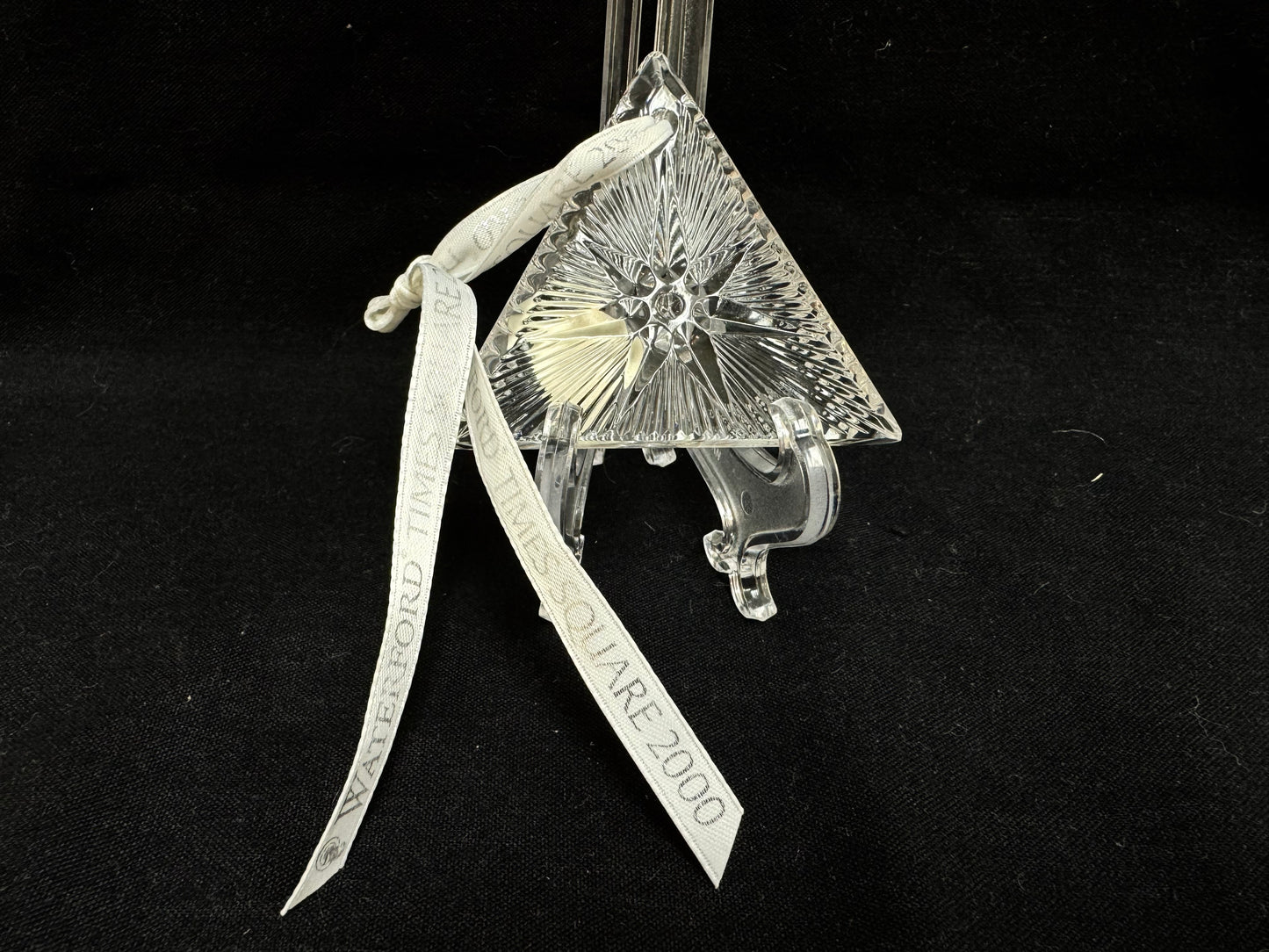 Waterford Crystal Christmas Ornament Times Square 2000 "Star of Hope"