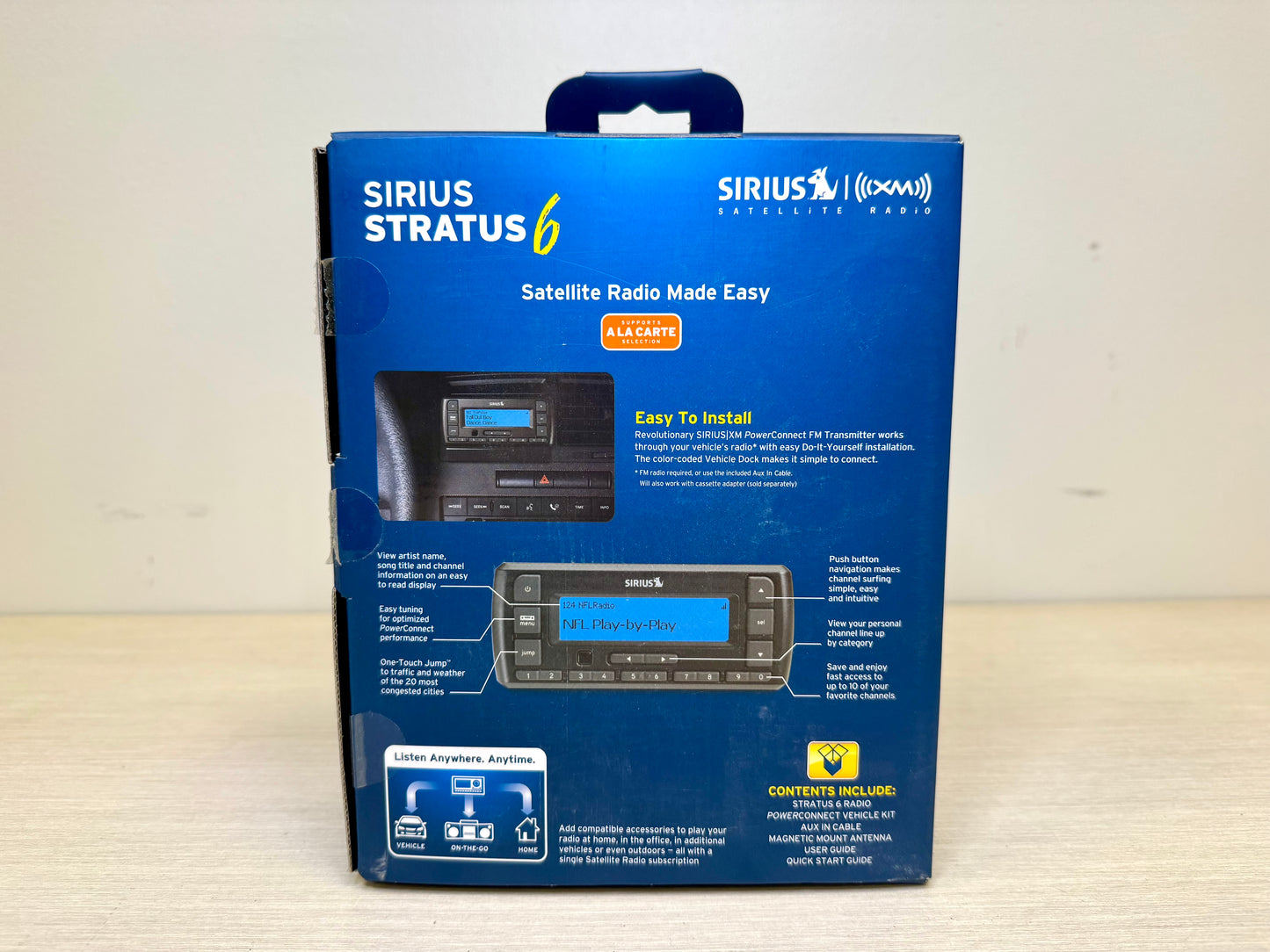 Sirius Stratus 6 Receiver Kit