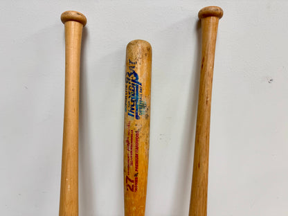 Set de 3 mini bates de béisbol