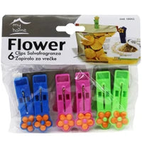 Flower Clips 6pk