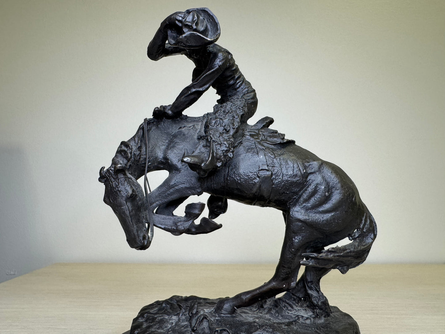Frederic Remington Bronze Statue "Rattlesnake"
