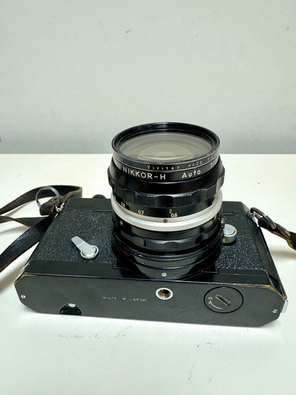 1960s Nikkormat FTN 35mm Film Camera & Lenses Set