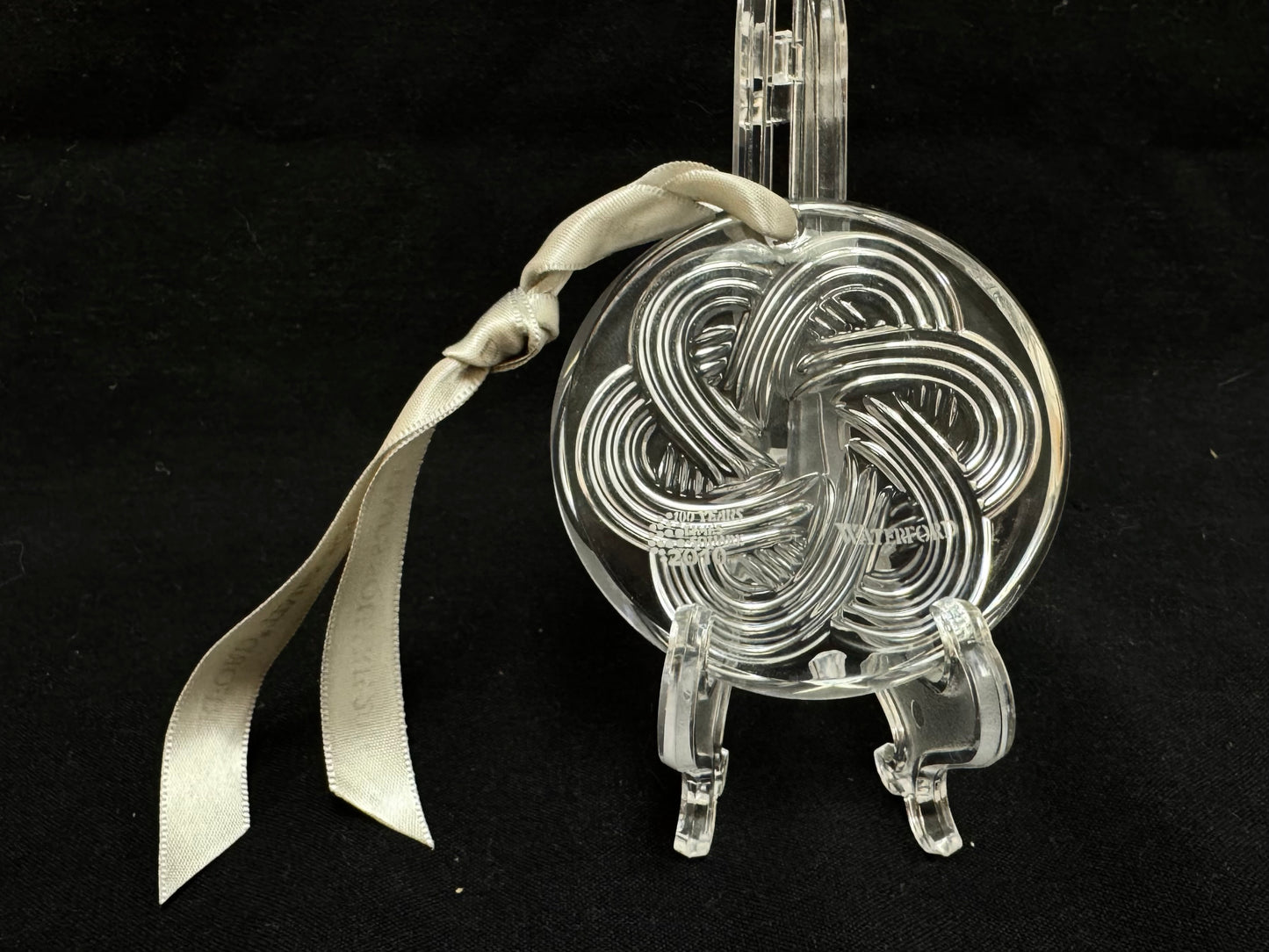 Waterford Crystal Christmas Ornament 2010