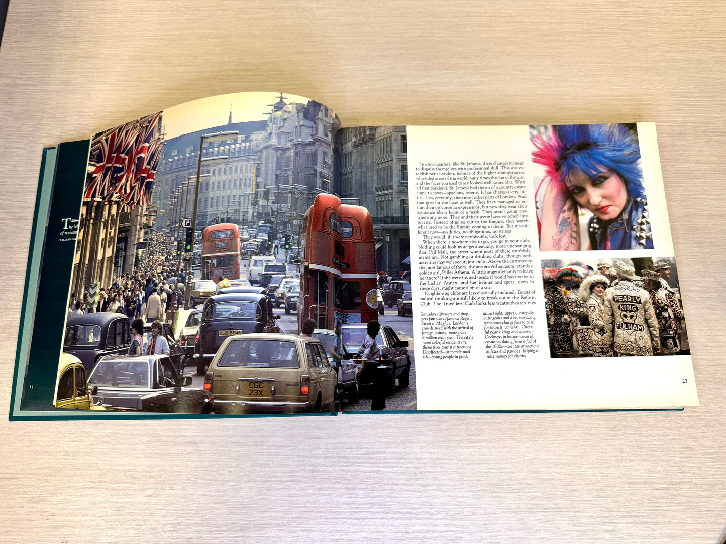 1985 National Geographic Discovering Britain & Ireland Book