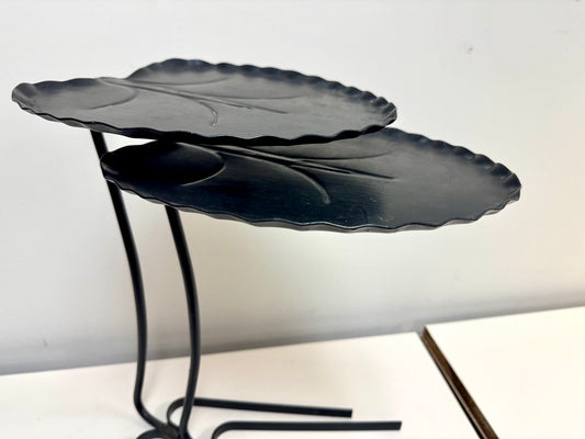 1950s Salterini Midcentury Modern Leaf Nesting Tables