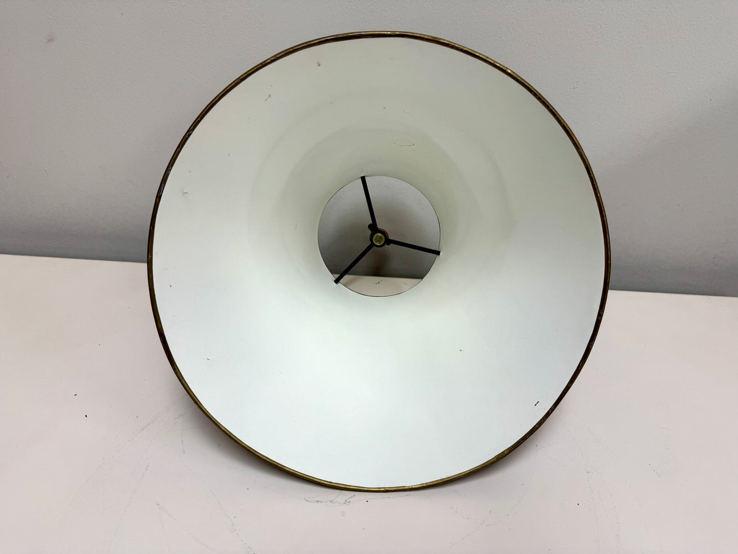 Copper Tipped Metal Lamp Shade