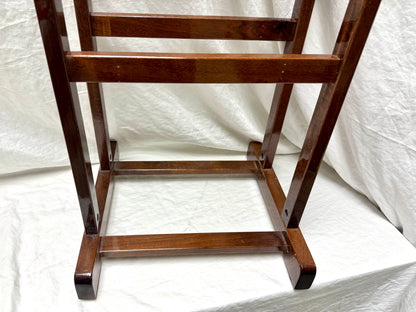 Midcentury Wooden Valet Stand