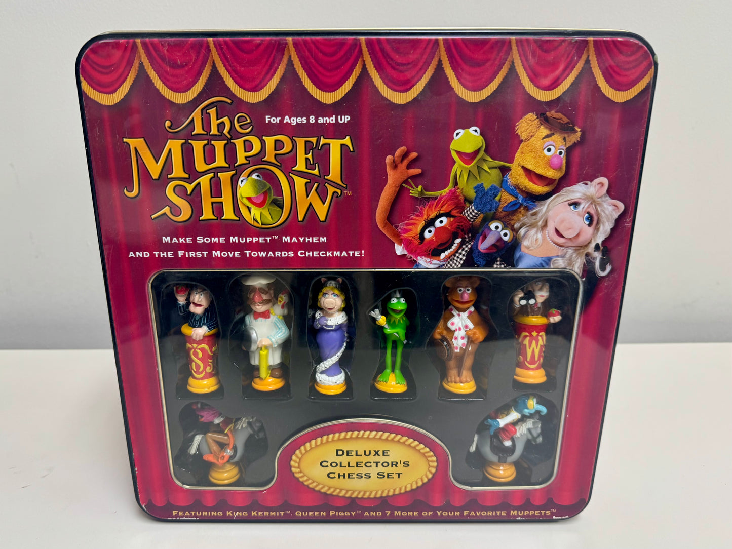 Juego de ajedrez de colección de los Muppets