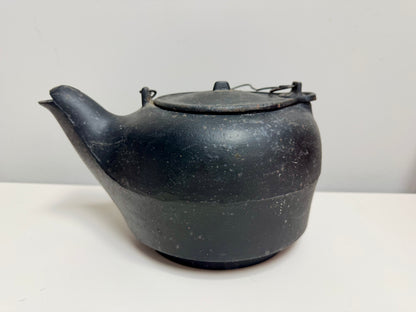 Antique Cast Iron Teapot