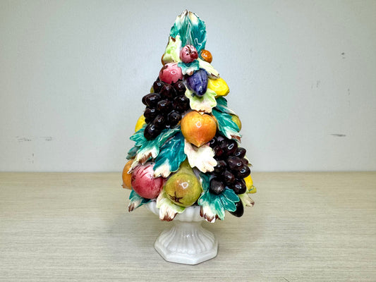 Fratelli Mollica & Co. Italian Capodimonte Fruit Sculpture