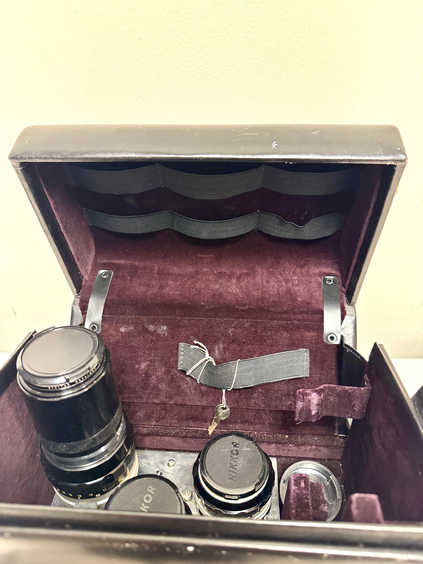 1960s Nikkormat FTN 35mm Film Camera & Lenses Set