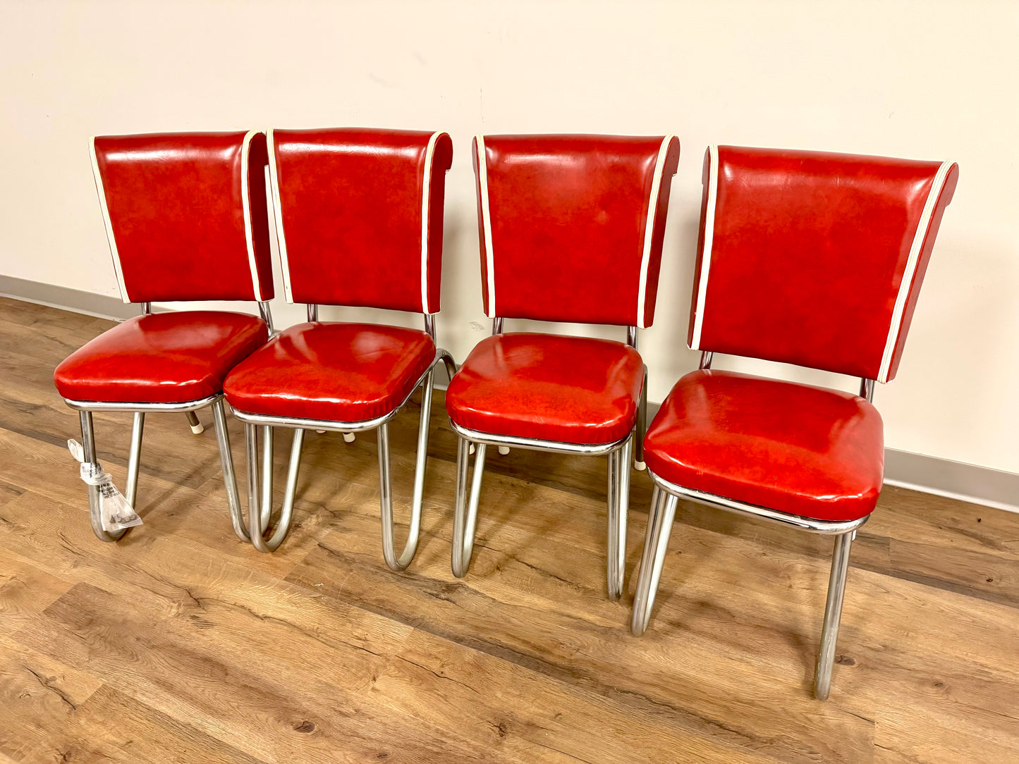 1950s Red Dining Set