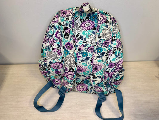 Vera Bradley "Penelope Garden" Pattern Backpack