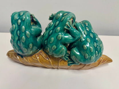 Ceramic Frogs