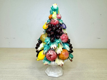 Fratelli Mollica & Co. Italian Capodimonte Fruit Sculpture