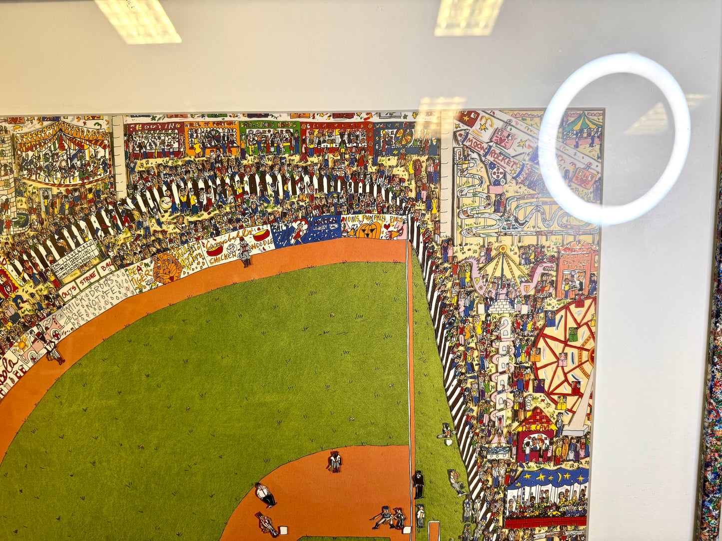 "Take Me Out To The Ball Game" Art Print James Rizzi