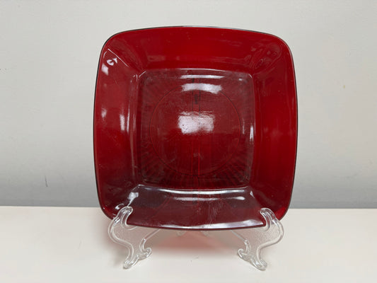 Anchor Hocking MCM Square Luncheon Dish