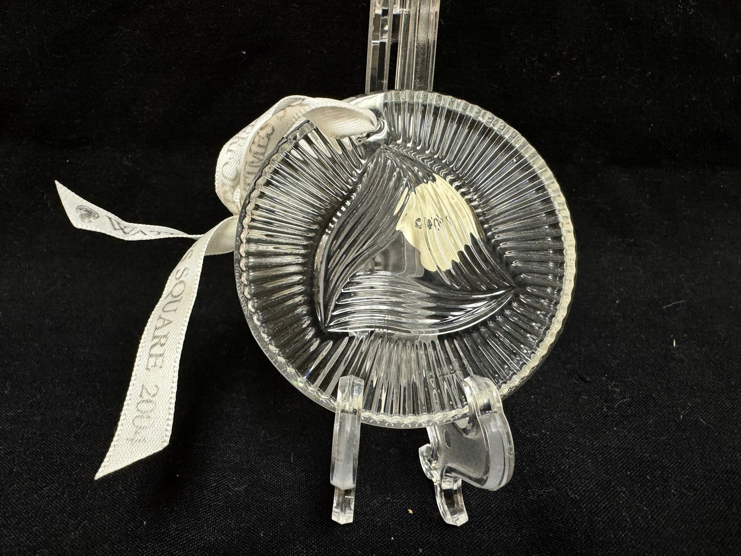 Waterford Crystal Christmas Ornament Times Square 2004 "Hope for Unity"