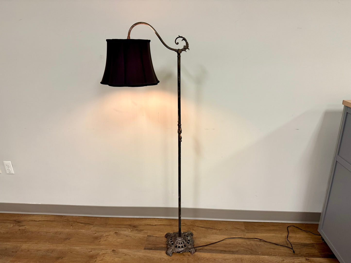 Vintage Levitan S-Hook Floor Lamp