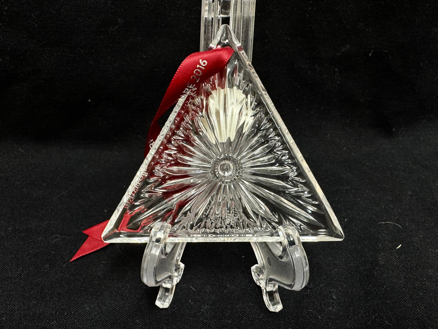 Waterford Crystal Christmas Ornament Times Square 2016 "Gift of Wonder"