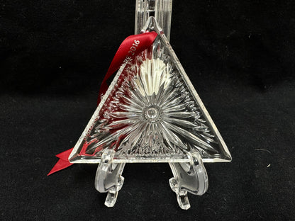 Waterford Crystal Christmas Ornament Times Square 2016 "Gift of Wonder"