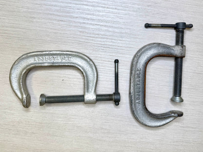 Adjustable Steel C-Clamps 402 (Made in USA)