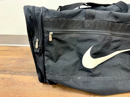 Large Black Nike Sports Duffel Bag