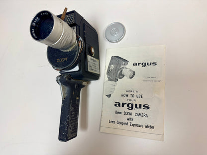 1960s Argus Metermatic 8mm Zoom Movie Camera