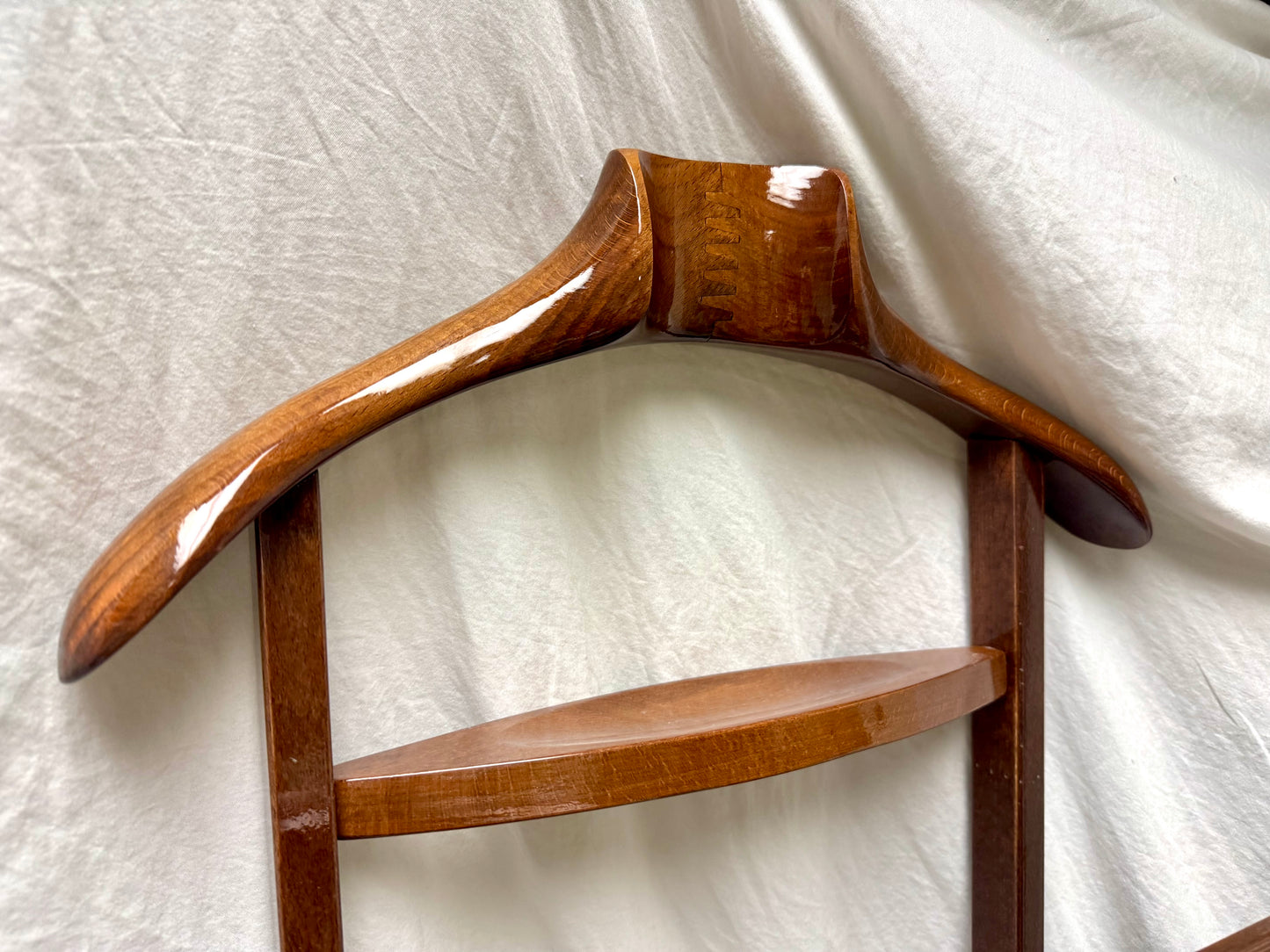 Midcentury Wooden Valet Stand