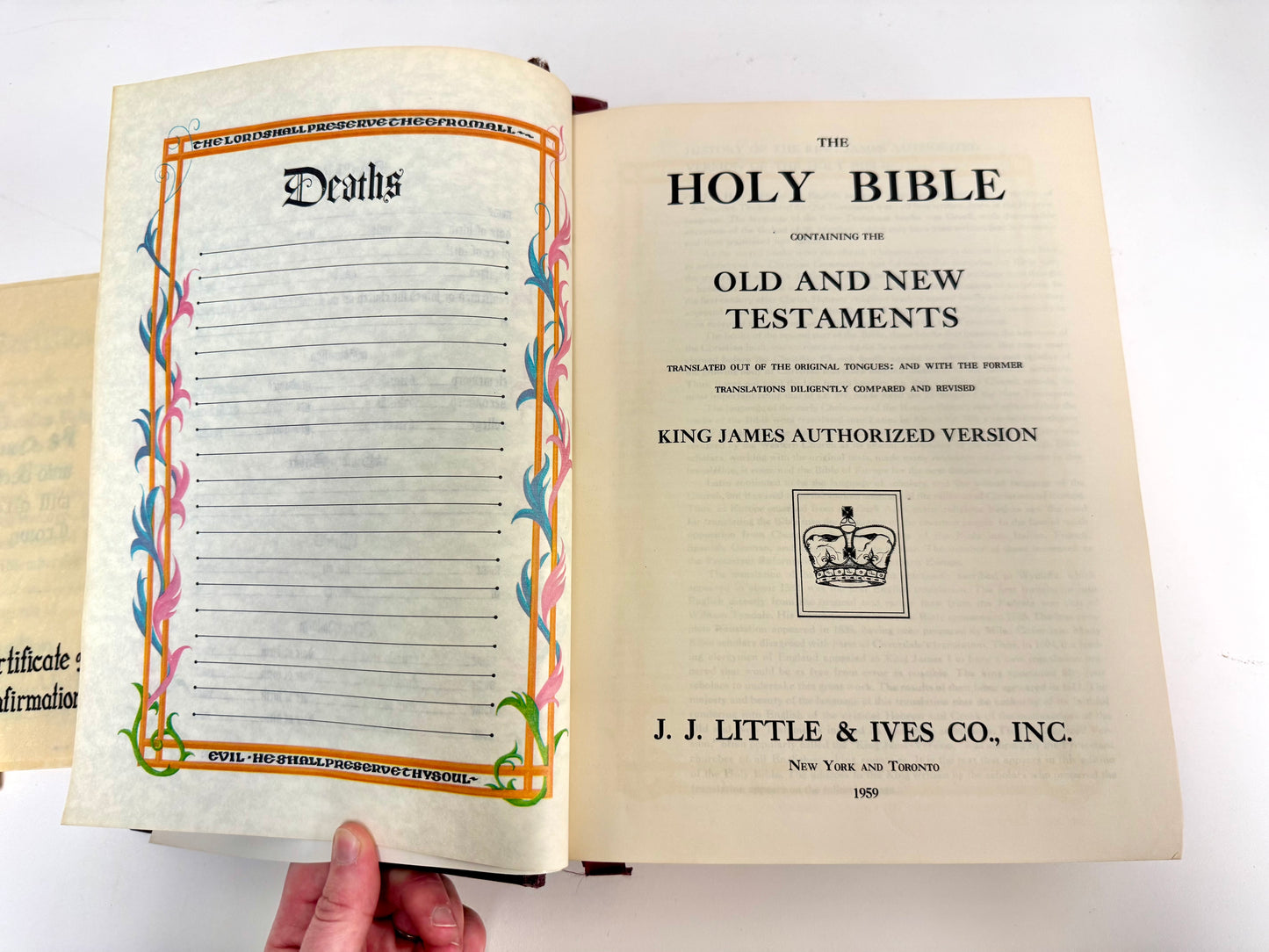 1959 King James Bible