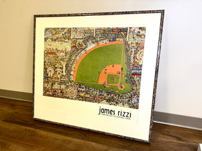 "Take Me Out To The Ball Game" Art Print James Rizzi