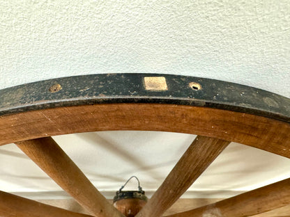 Wagon Wheel Wall Hanger