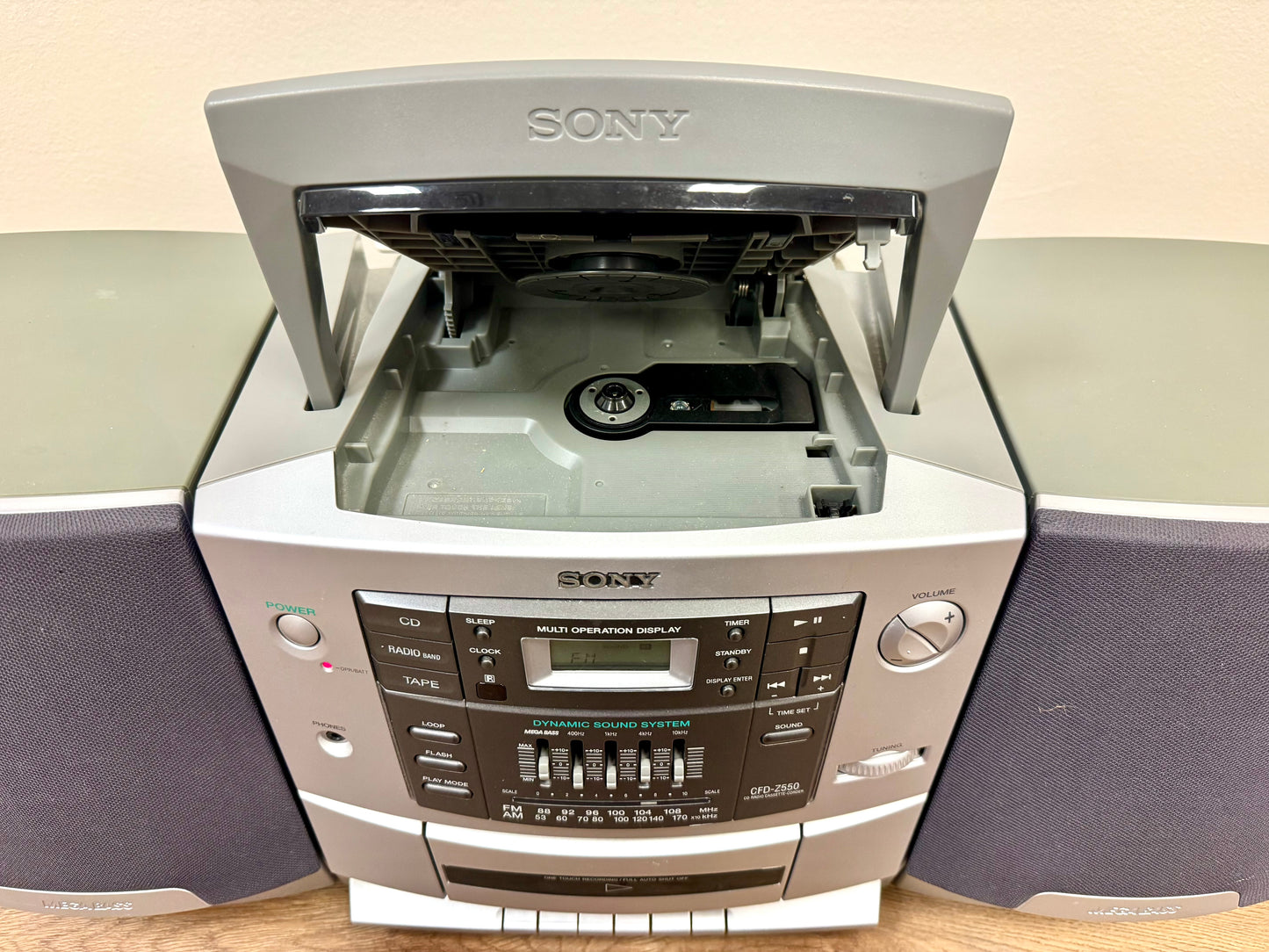 Sony CFD-Z550 Portable Boom Box