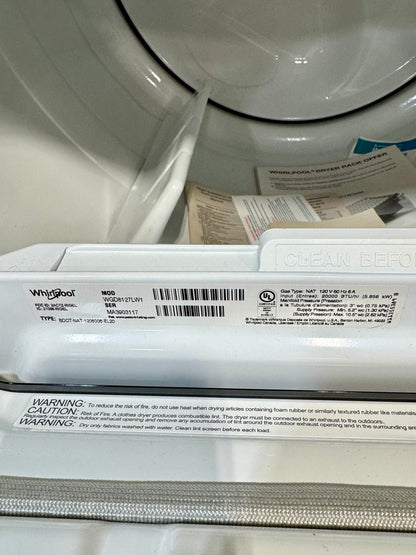 Whirlpool Gas Dryer