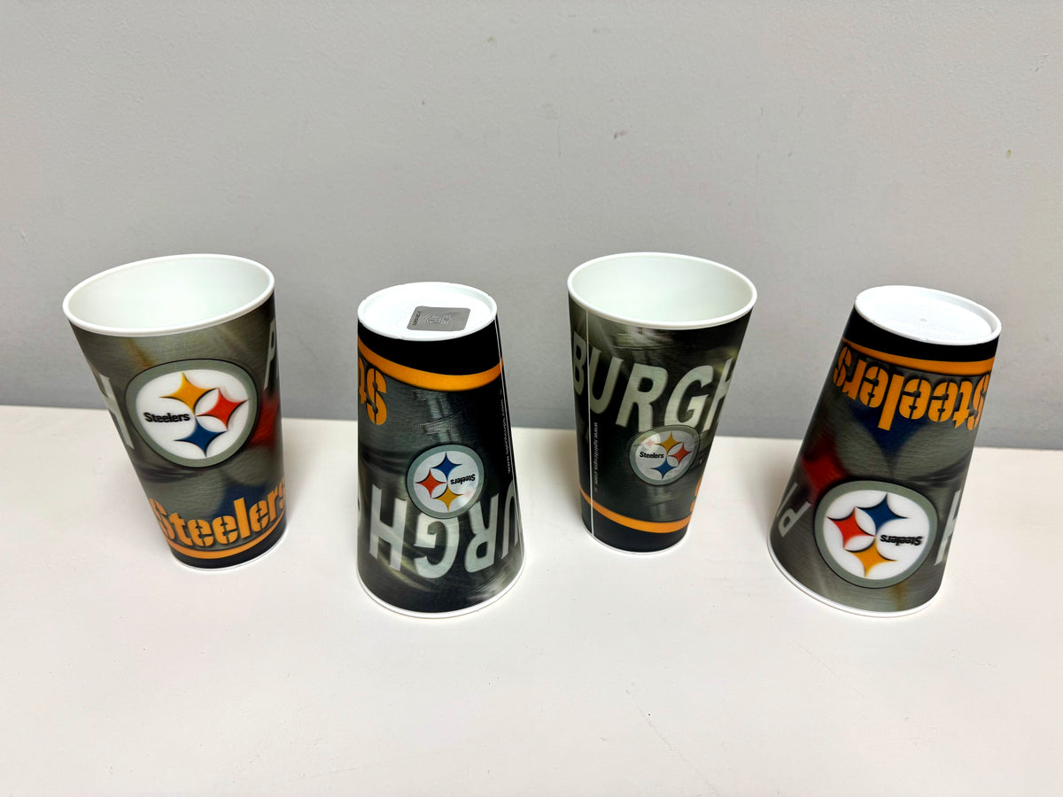Pittsburg Steelers Football & Souvenir Cup Bundle