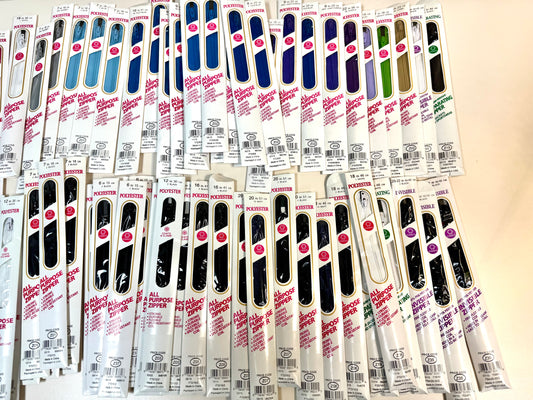 Lot of New Zippers