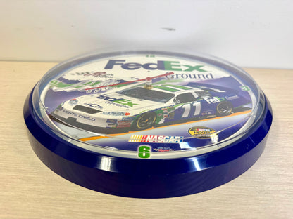 2005 FedEx Ground Joe Gibbs Nascar Clock