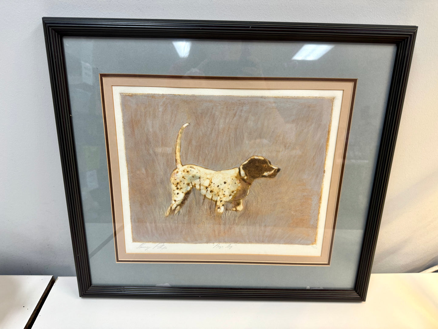 "Prize Dog" by Danny Phifer Framed Art