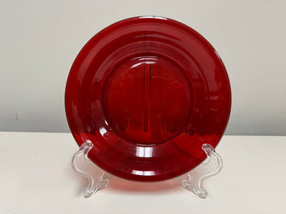 Anchor Hocking MCM Ruby Red Soup Bowl